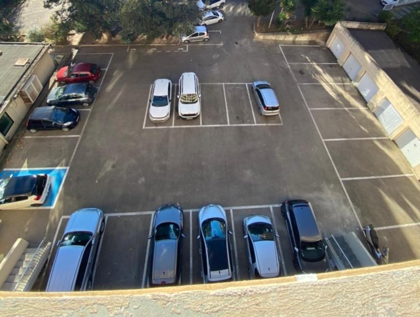 Ajaccio Magnifique T2 37M2 Centre Ville Vue Mer Au Bord De La Plage Neuf 4 Couchages Balcon Parking Prive Ferme Clim Wifi 外观 照片