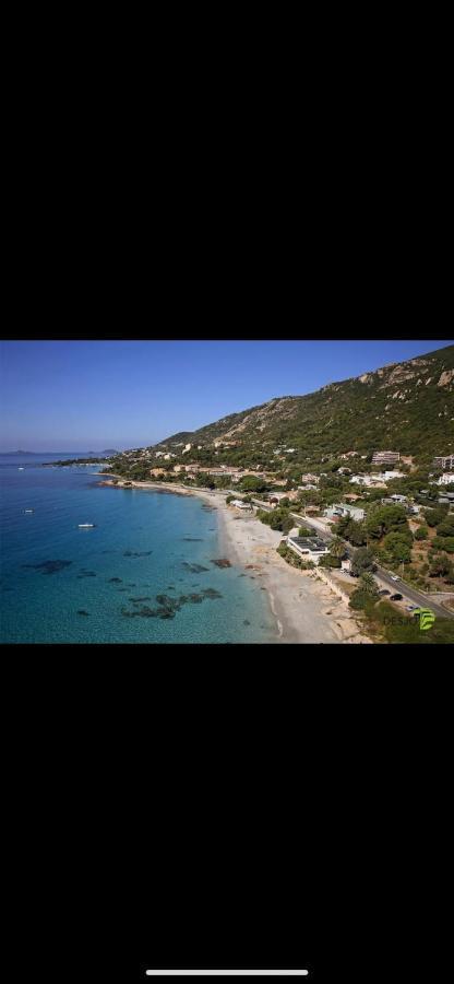 Ajaccio Magnifique T2 37M2 Centre Ville Vue Mer Au Bord De La Plage Neuf 4 Couchages Balcon Parking Prive Ferme Clim Wifi 外观 照片